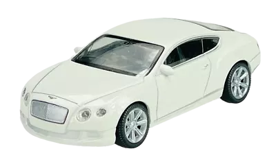Welly Bentley Continental Gt White 1:43 Die Cast Metal Model New In Box • $13.73