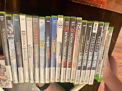 $25 • Buy Xbox 360 Games Bundle Lot