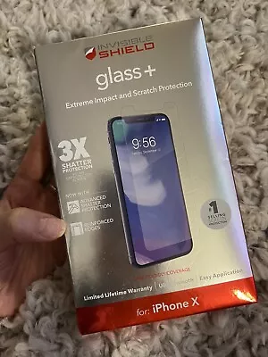 ZAGG InvisibleShield Glass Plus Screen Protector For IPhone 11 Pro X/XS - Clear • $10