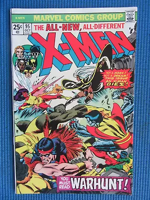 Uncanny X-men # 95 - (fn/vf) -death Thunderbird-3rd New X-men-wolverine-storm • $34