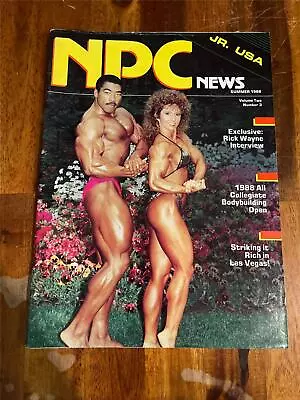 NPC NEWS Bodybuilding Muscle Magazine DEBBIE MCKNIGHT Summer 1988 • $10