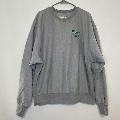 Michigan State MBA Crewneck Mens XXL Gray Champion Premium Reverse Weave • $39.99