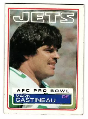 1983 Topps Football Mark Gastineau #341 New York Jets Pro Bowl • $1.29