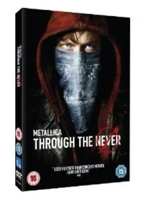 Metallica: Through The Never DVD (2014) Dane DeHaan Antal (DIR) Cert 15 • £3.48