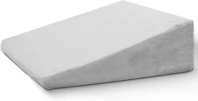 Bed Wedge Pillow Sleeping 8 Inch Elevated Support Triangle Pillow For Reading A • £45.30