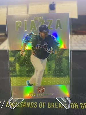 2003 Topps Pristine Mike Piazza Refractor /99 #25 Mets  • $20