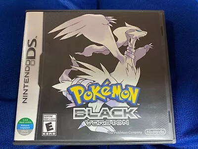 $40 • Buy Pokemon Black Version 2 Case Only NO GAME Nintendo DS Authentic