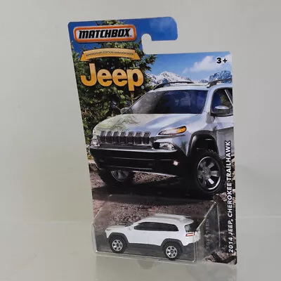 Mattel - Matchbox - 2014 Jeep Cherokee Trailhawk White *NM* • $30.89