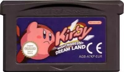 Kirby Nightmare In Dream Land - Nintendo Game Boy Gameboy Advance Video Game • £119.99