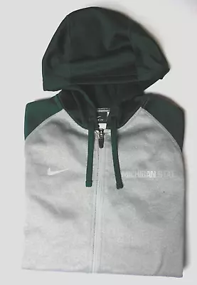 Michigan State Nike Men's Hoodie - Therma Fit - Size Large; Excellent - New! • $21.95