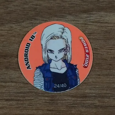 Fluro Android 18 - 24/40 - Dragonball Z Tazo - Series 1 Dizk - DBZ • $9.99