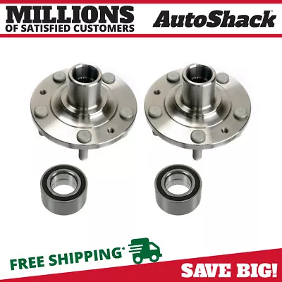 $57.89 • Buy Front Wheel Hub Bearing Repair Kit Pair 2 For Ford Fusion Lincoln MKZ Mazda 6 V6