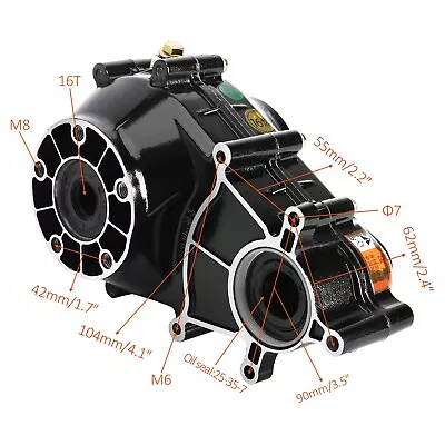 16T Transmission Gear Box 9.5:1 For Electric Differential Motor Go Kart Quad ATV • $99.99