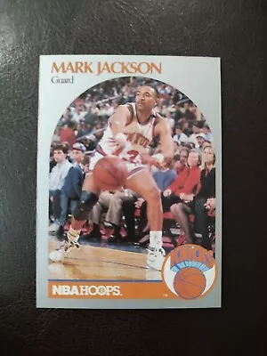 Mark Jackson 1990-91 NBA Hoops #205 MENENDEZ BROTHERS N.Y. Knicks NM • $4.99
