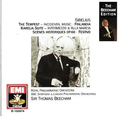 London Philharmonic Orchestra : Sibelius: The Tempest Etc Beecham Editio CD • £4.24