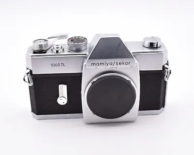 Mamiya/Sekor Silver 1000 TL 35mm SLR Film Camera Body M42 Cap READ (#10848) • $13.95