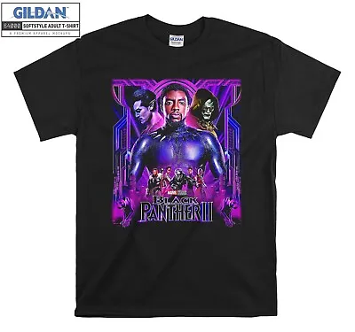 Marvel Black Panther Comic T-shirt Gift Hoodie Tshirt Men Women Unisex F396 • £11.95