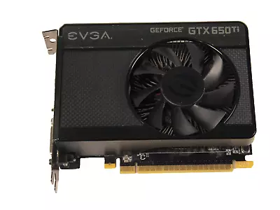 EVGA GeForce GTX 650Ti 1GB GDDR5 Mini-HDMI DVI Graphics Card • $30