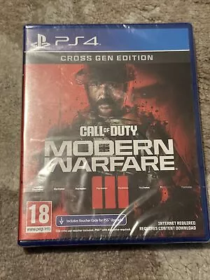 Call Of Duty Modern Warfare III Gross Gen Edition ( Sony PlayStation 4) • £42