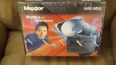 NEW 80GB MAXTOR Hard Drive Ultra Series Ultra ATA/133 7200RPM Diamond Max Plus • $39.95