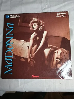 Madonna 8  Laser Disc Like A Virgin Borderline Lucky Star Burning Up 1983/84 MTV • $25