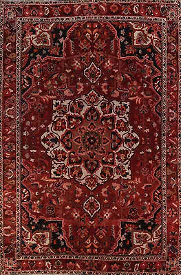 Vintage Tribal Bakhtiari Traditional Hand-knotted Living Room Area Rug 7x11 • $1065