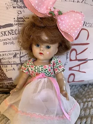 Beautiful Vintage Ginny  Doll Wearing A Wig That Will Fit Any 8 Inch Doll • $12.99