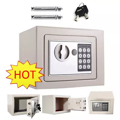 £18.80 • Buy Digital Steel Safe Electronic Security Home Office Money Cash Safety Box Mini