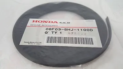 Front/Rear Lip Spoiler Rubber Molding Strip Trim Tape 08F03SHJ1100D For Honda • $28.84