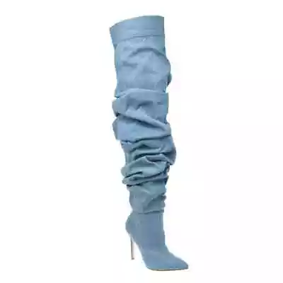 Women Over Knee Boots Sexy Thin Heel Zipper Women Long Boots • $115.16