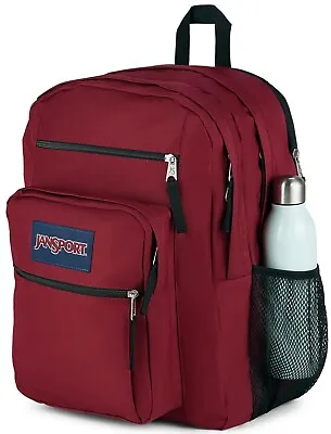 £37.50 • Buy JANSPORT Big Student Backpack/Schoolbag - Viking Red 34L EK0A5BAH- FREE DELIVERY