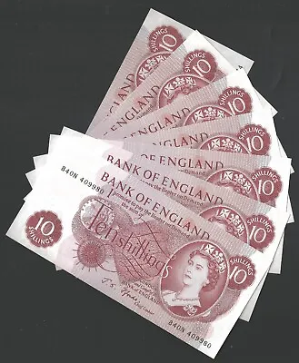 B310 Fforde 1967 Ten Shillings 10/- Banknote - Unc - Multipule Listing • £8