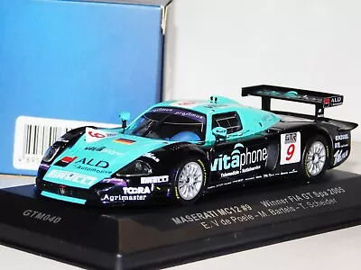 Maserati Mc12 #9 Winner Fia Gt Spa 2005 Ixo Gtm040 1/43 • $34.99