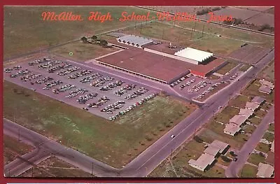 McAllen Texas High School Air View Postcard • $9.99
