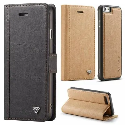 $6.29 • Buy Wallet PU Leather Flip Case Cover For IPhone 7 8 6 6S Plus X XS Max XR