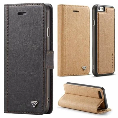 Wallet PU Leather Flip Case Cover For IPhone 7 8 6 6S Plus X XS Max XR • $6.99