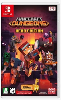 Switch Minecraft Dungeons Hero Edition [Korean Version] English + Multi Language • $39.50