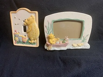 Charpente Classic Pooh And Piglet Disney Picture Frame And Light Switch • $15