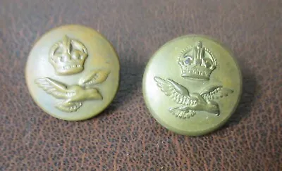 £5 • Buy 2 Vintage Brass RAF Buttons Made By FIRMIN Of LONDON  Probably Date From 1940's