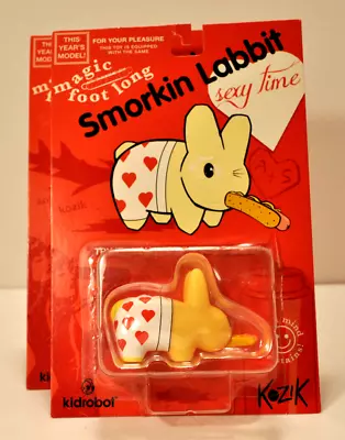 SMOKIN' LABBIT SEXY TIME Vinyl Figure 2.5 Inch By Kidrobot NEW • $15.85