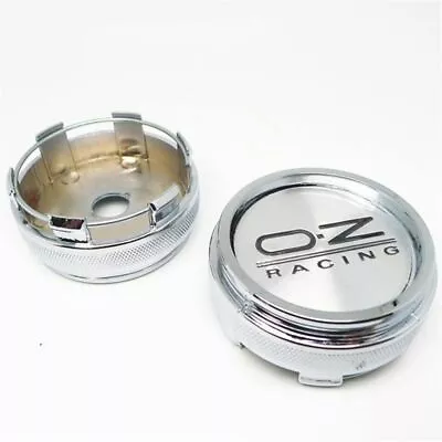 4 Pcs OZ Racing Style 66mm/62mm XXR 557 Rota G-Force Chrome Wheel Center Caps • $39.99