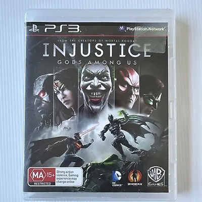 Injustice Gods Among Us - Playstation 3 - Ps3 • $9