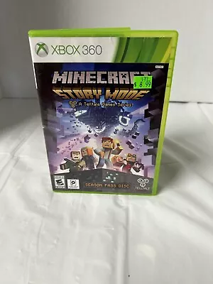 Minecraft Story Mode - The Complete Adventure For Xbox 360 Telltale Games TESTED • $14.99