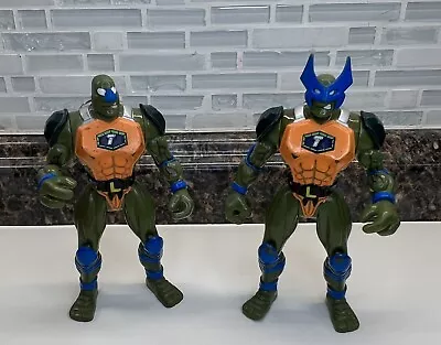 1994 Teenage Mutant Ninja Turtles TMNT Supermutants Leonardo Leo Lot Of 2 Figure • $29.71