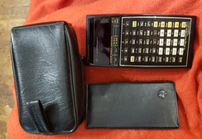 $35.95 • Buy Texas Instruments TI Programmable 58C Calculator Case & Master Library Cards