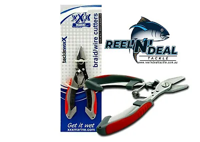 $14.95 • Buy Xxx Marine Stainless Steel Braid Wire Line Fishing Tool Cutter Tackle Pliers Ft1