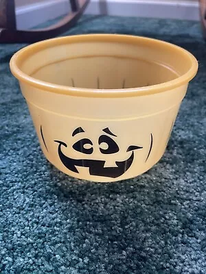 McDonalds Halloween Pumpkin Bucket Vintage McPunk'n Happy Meal Pail • $7