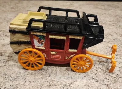 Fisher Price Great Adventure Wild Western Town Cannonball Stage Coach • $14.99