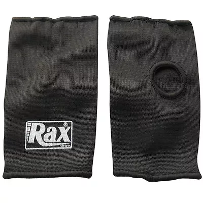 Karate Mitts Muay Martial Art Guard Boxing Black Junior Senior • £2.99