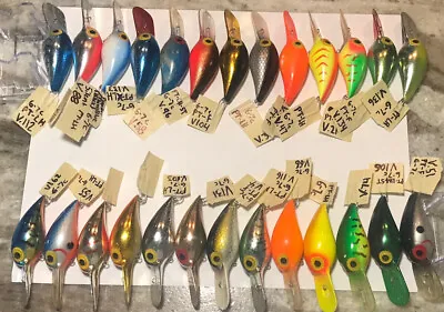 26 Wiggle Warts All 6-7/10 Paint. Collection. S&R. Tags. Storm Pre Rapala • $332.10